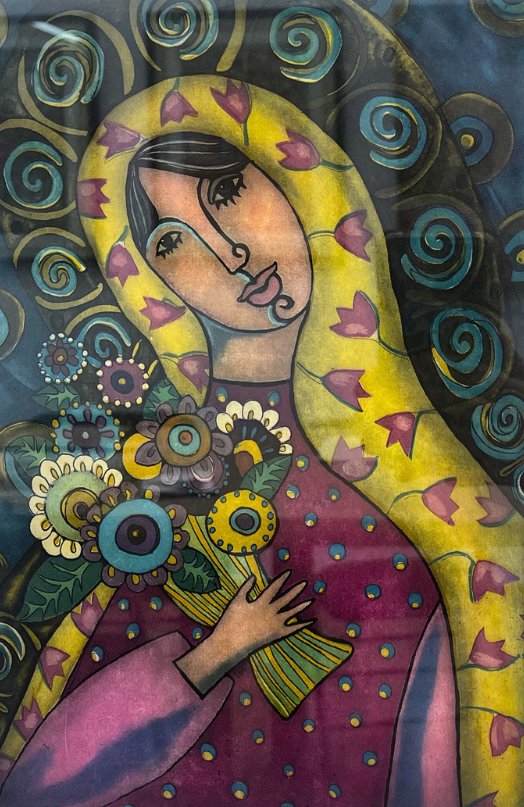 Grabado Virgen 20/50- Adi Rivera