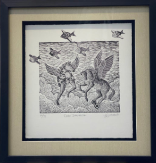 Cielo surrealista (Intervenida)-Ignacio Guerrero